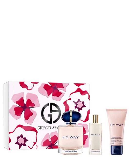 Giorgio Armani ‘My Way’ Eau de Parfum 90 mL + Body Lotion + 15 mL | Set de regalo para Dama